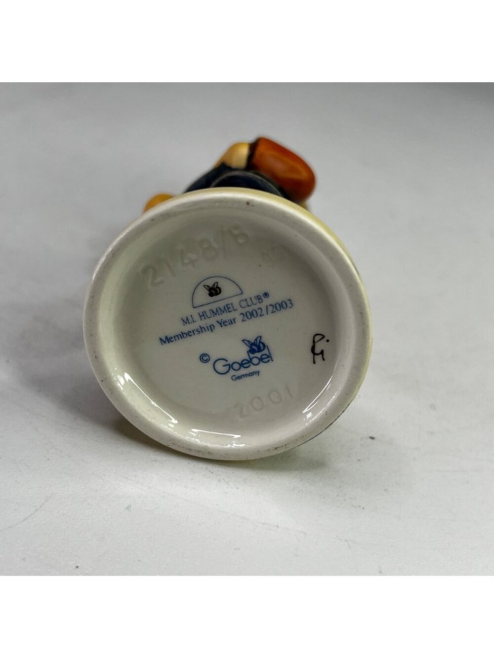 Vintage Goebel Hummel First Mate Figurine 2148/B 4" Club Membership From 2002 - Picture 7 of 10